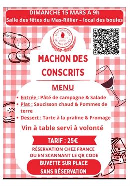 Le mâchon des conscrits du Mas Rillier - Conscrits du Mas Rillier