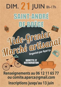 Vide grenier_Saint-André-de-Boëge - Comité Apar'ça