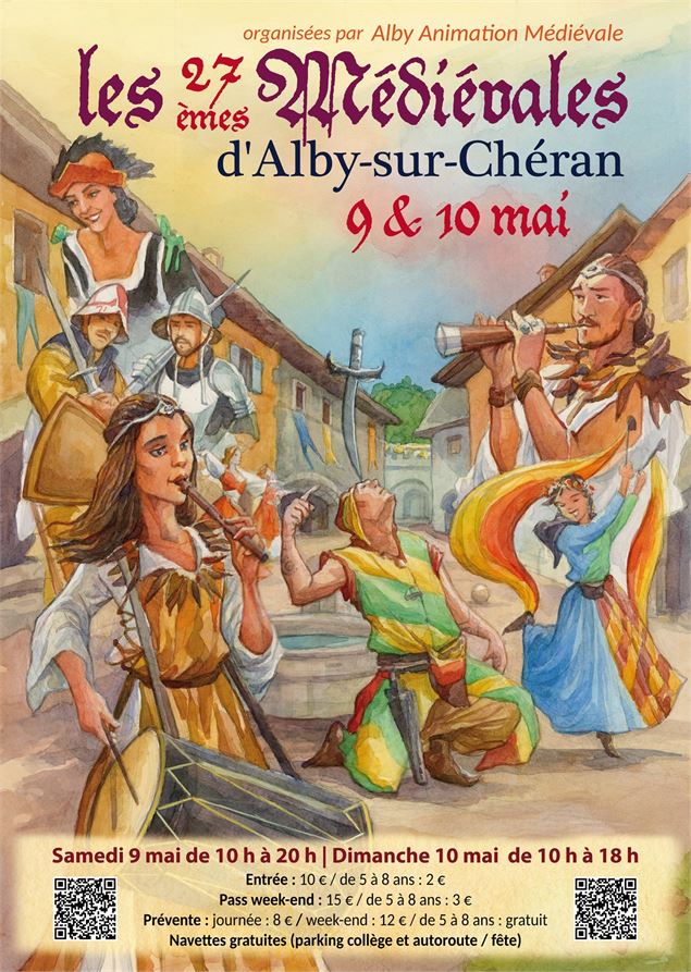 Les 27èmes Médiévales d'Alby-sur-Chéran_Alby-sur-Chéran - Paul Meline - Alby Animation Médiévale