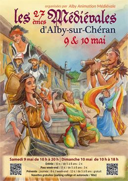 Les 27èmes Médiévales d'Alby-sur-Chéran_Alby-sur-Chéran - Paul Meline - Alby Animation Médiévale