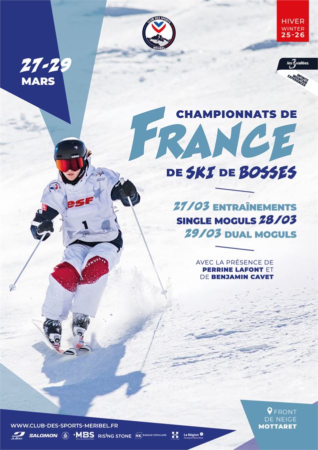 Championnats de France de ski de bosses - Parallèle_Méribel
