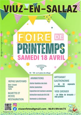 Foire de printemps - Viuz en fêtes 