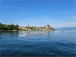 Randonnée aviron Destination Léman - Base nautique de Sciez