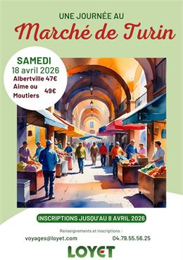 Une journée au marché de Turin_Albertville