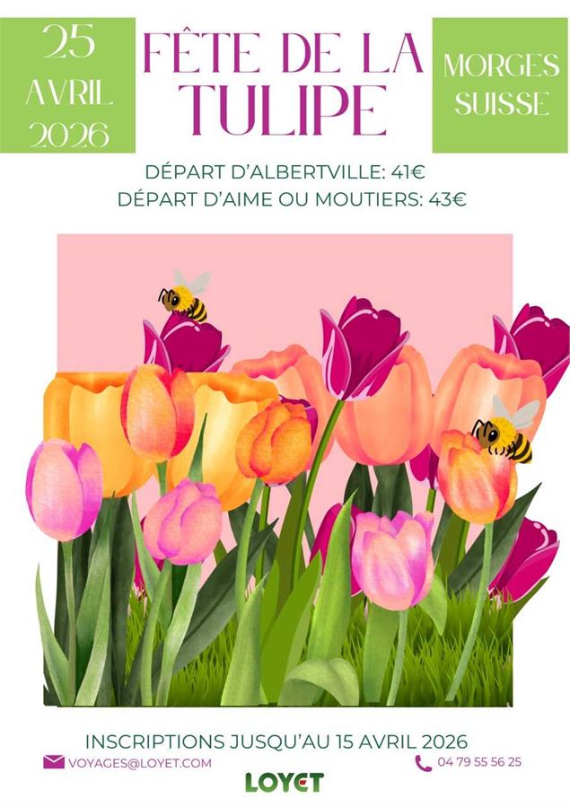 A la découvert de le fête de la tulipe !_Albertville