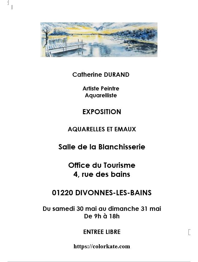 Exposition - Catherine Durand