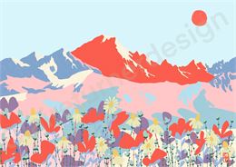 Une vie en fleurs entre lacs et montagnes - Claire Turner