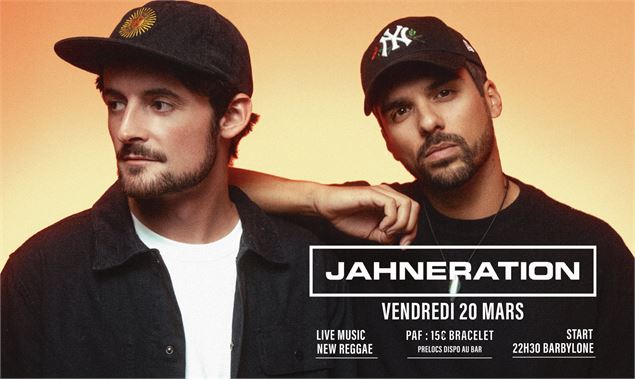 LIVE MUSIC • Jahneration - Jahneration