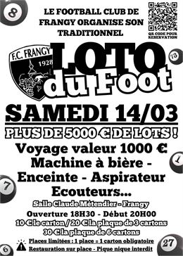 Loto du Foot de Frangy - FC Frangy