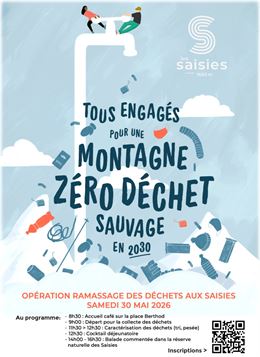 Opération nettoyage de printemps_Les Saisies