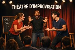 Impro - Image générée par intelligence artificielle (IA) ChatGPT, sans droits d’auteur applicables.