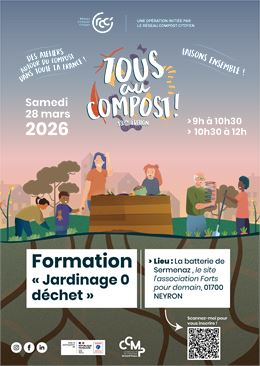 Atelier "jardinage zéro déchets" - Forts pour Demain et la CCMP