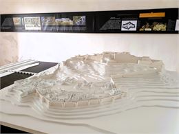 Maquette de la citadelle de Montmélian - Service patrimoine, Ville de Montmélian
