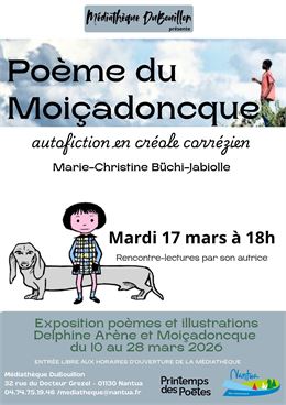 Rencontre-lectures du Moiçadoncque par Marie-Christine Büchi-Jabiolle - mediatheque duBouillon
