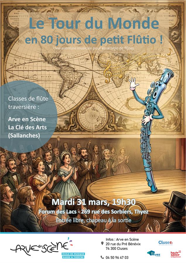 Affiche Tour du monde - @arveenscene