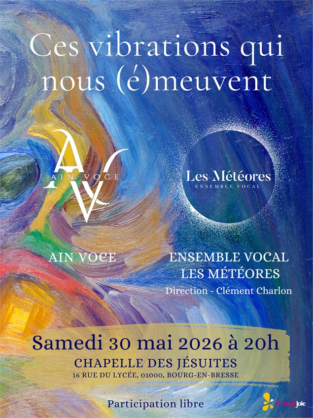 Affiche Concert - Les Météores