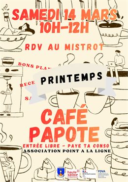Café papote - Point a la ligne