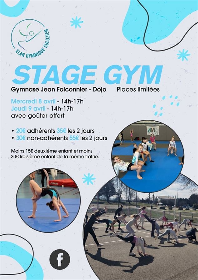 Stage de gymnastique_Culoz-Béon - Elan Gymnique Culozien