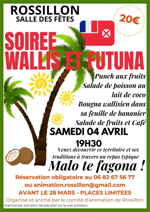 Soirée repas thématique 