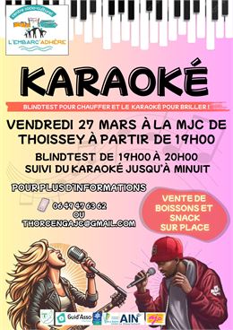 Soirée karaoké_Thoissey