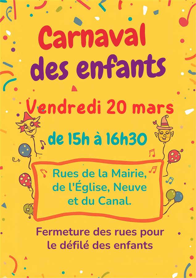 Carnaval des enfants - Mairie Thil