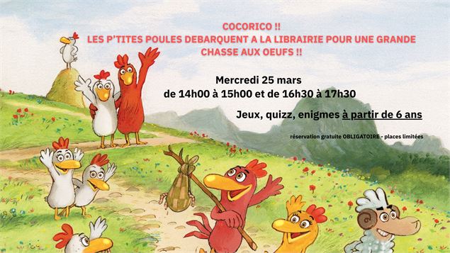 Bandeau Chasse aux oeufs - Librairie Des Livres et vous