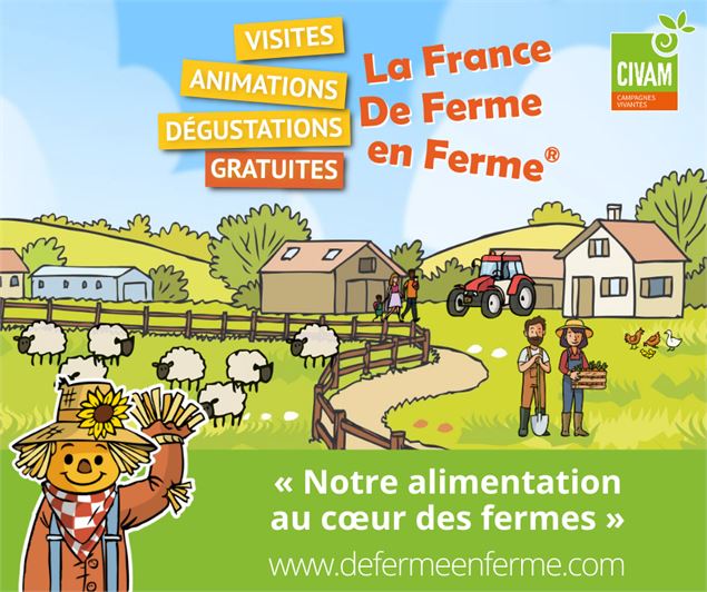 Affiche - De ferme en ferme