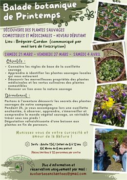 Balade botanique de printemps_Brégnier-Cordon - Aux herbes Enchantées