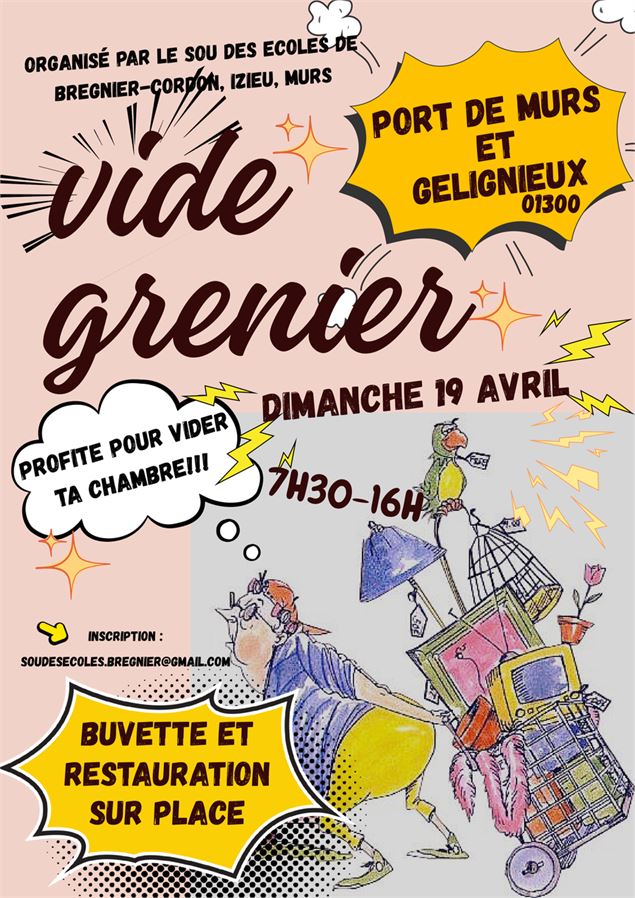 Vide grenier_Murs-et-Gélignieux - Sou des Ecoles