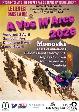 Affiche A vos M'arcs 2026