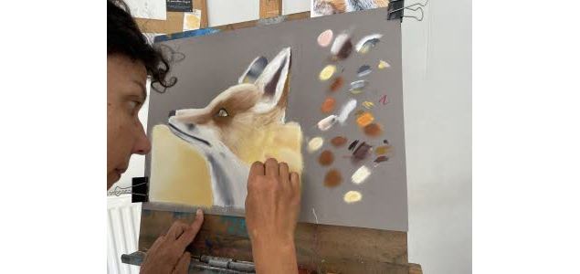 Pastel sec adulte - © Cathy Gimenez