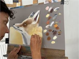 Pastel sec adulte - © Cathy Gimenez