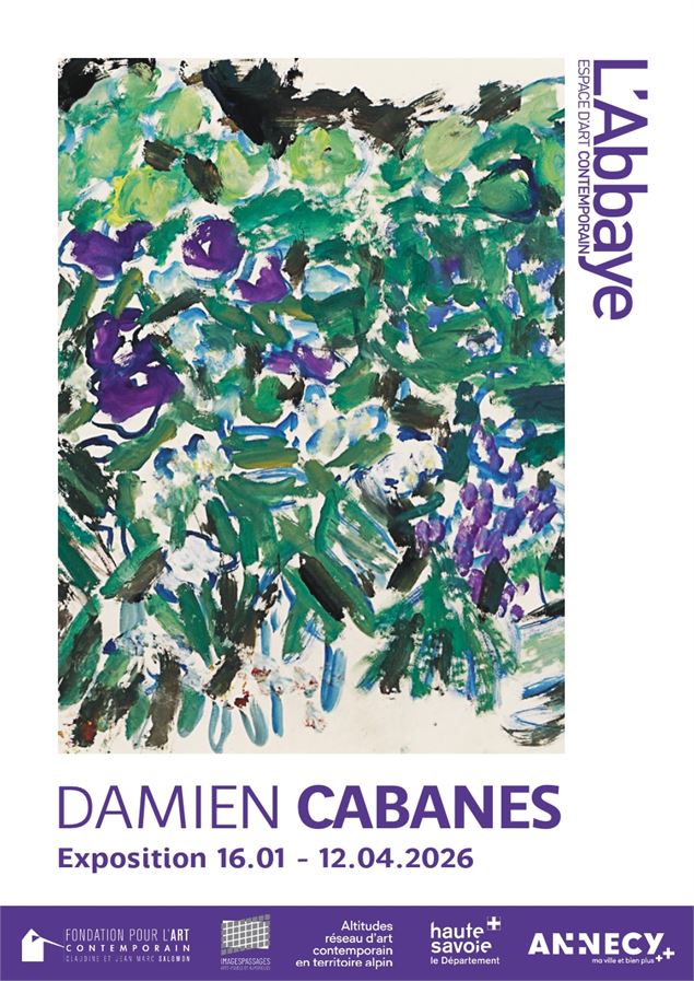 Exposition de peintures - Damien Cabanes 