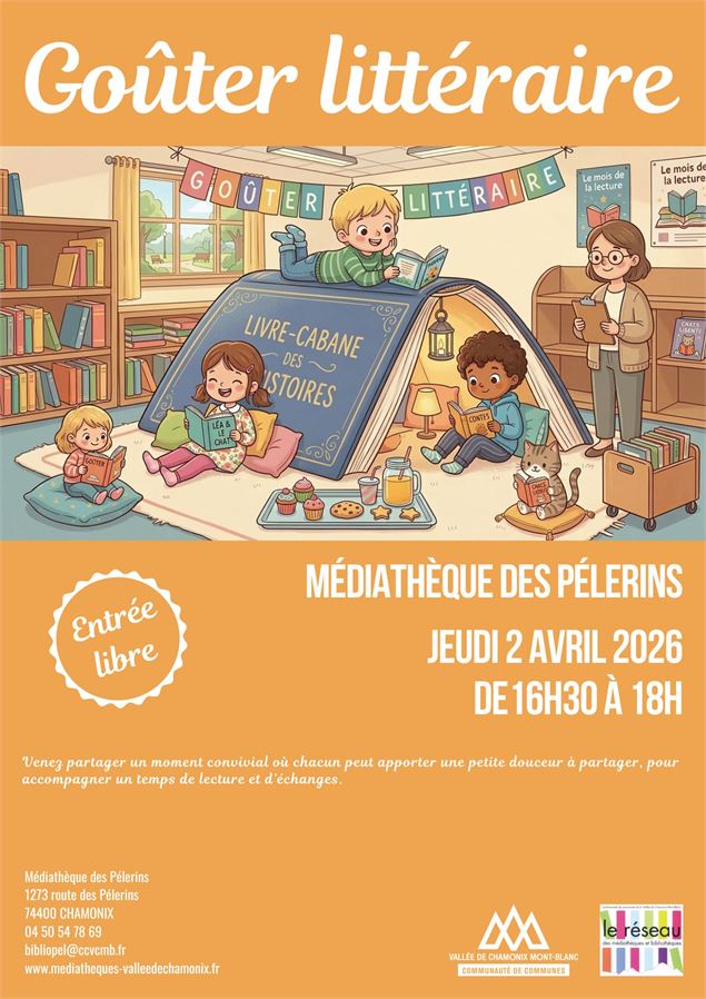 Goûter littéraire_Chamonix-Mont-Blanc