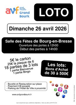 Loto - DominiquePont, AVF Grand Bourk