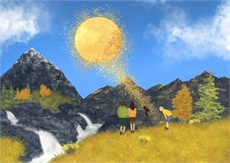 "Plein soleil sur notre étoile"_Pralognan-la-Vanoise