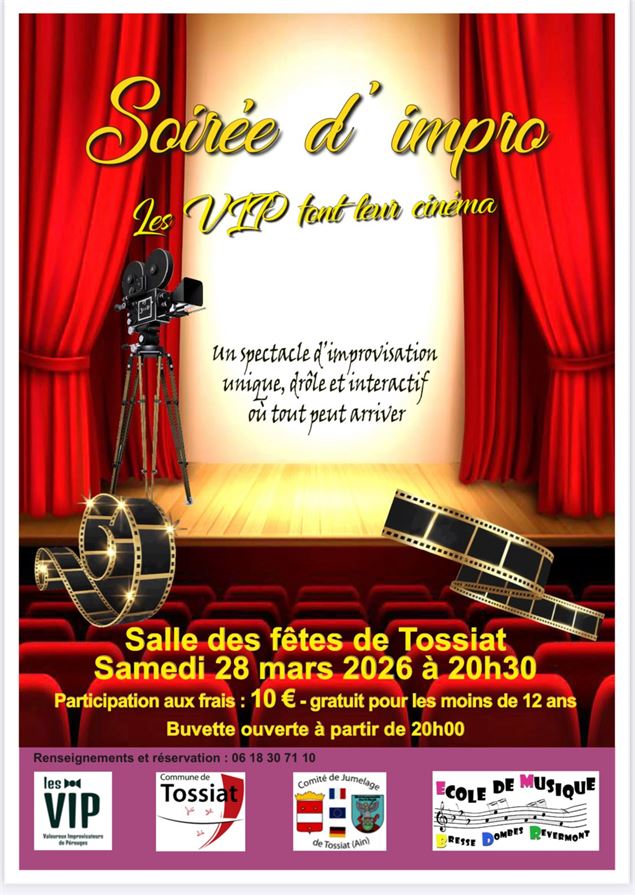 Affiche - Comité de jumelage de Tossiat