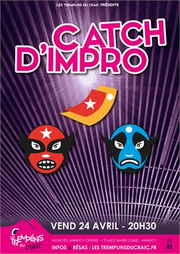 Catch d'impro - 100% féminin avec la Cie Red_Annecy - Le Studioz