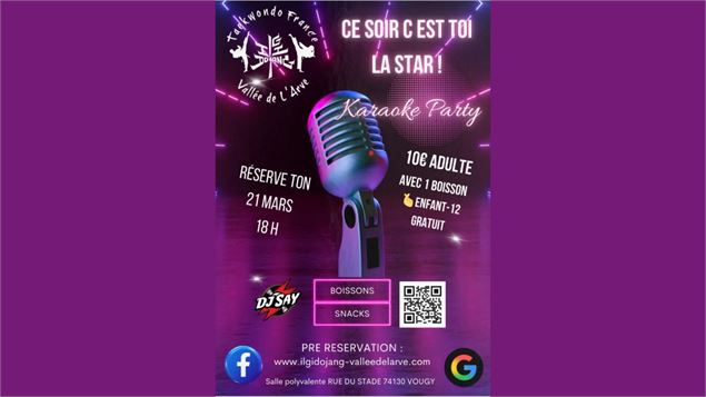 Soirée karaoké_Vougy - Il Gi Dojang