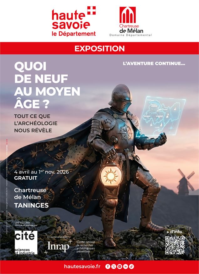 Quoi de neuf au Moyen Age. L'aventure continue - Dép.74