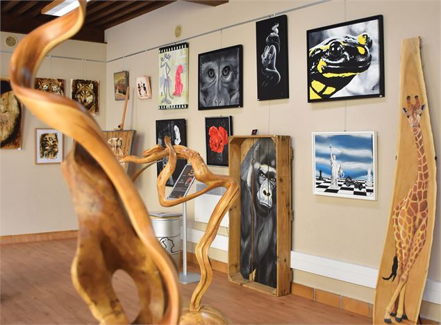 Visuel expo Les arts en ville - Ville de Saint-Jean-de-Maurienne