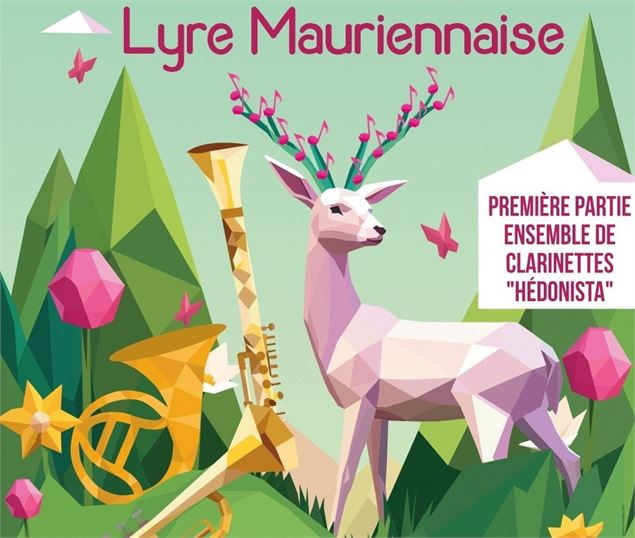 Extrait Affiche Concert de printemps - la Lyre Mauriennaise