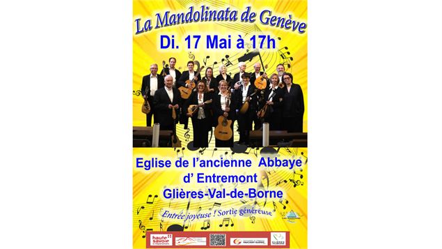 Concert classique - La Mandolinata de Genève_Glières-Val-de-Borne - SAB