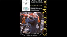 Concert classique - Guy Angelloz : Flûtes Virtuoses_Glières-Val-de-Borne - SAB