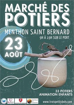 Marché des potiers_Menthon-Saint-Bernard - Trois petits bols