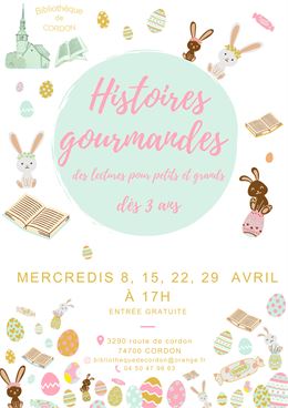 Les histoires gourmandes : contes pour petits_Cordon - © Bibliothèque de Cordon