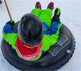 Luge-bouée avec un enfant - OTHMV