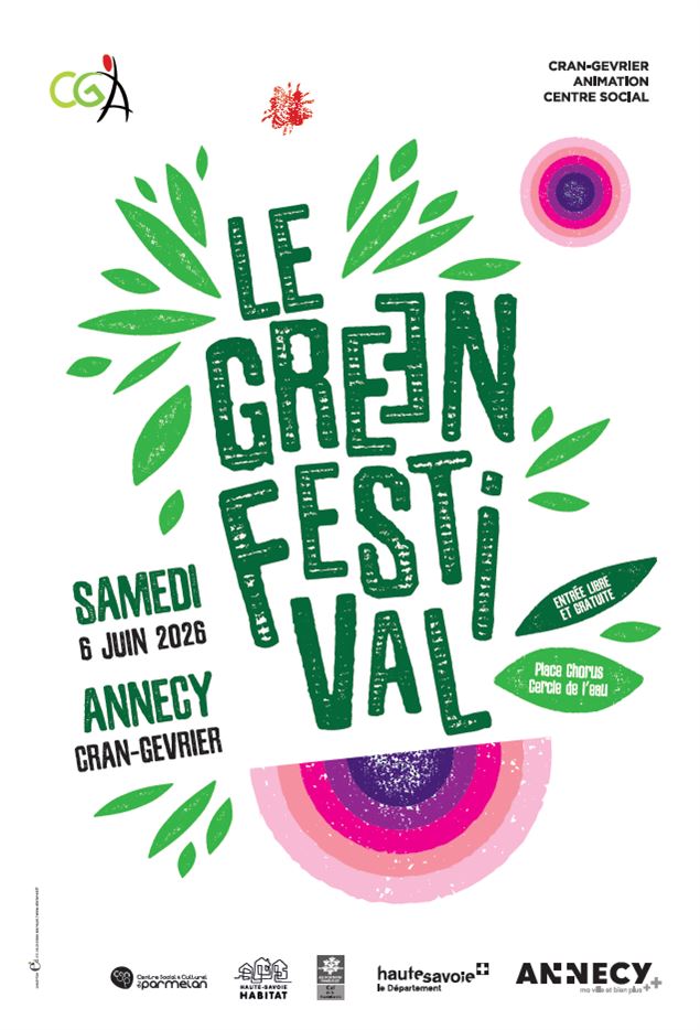 Affiche festival - Cran Gevrier Animation