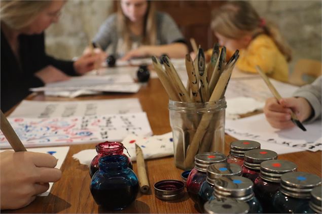 Atelier calligraphe - Dep74