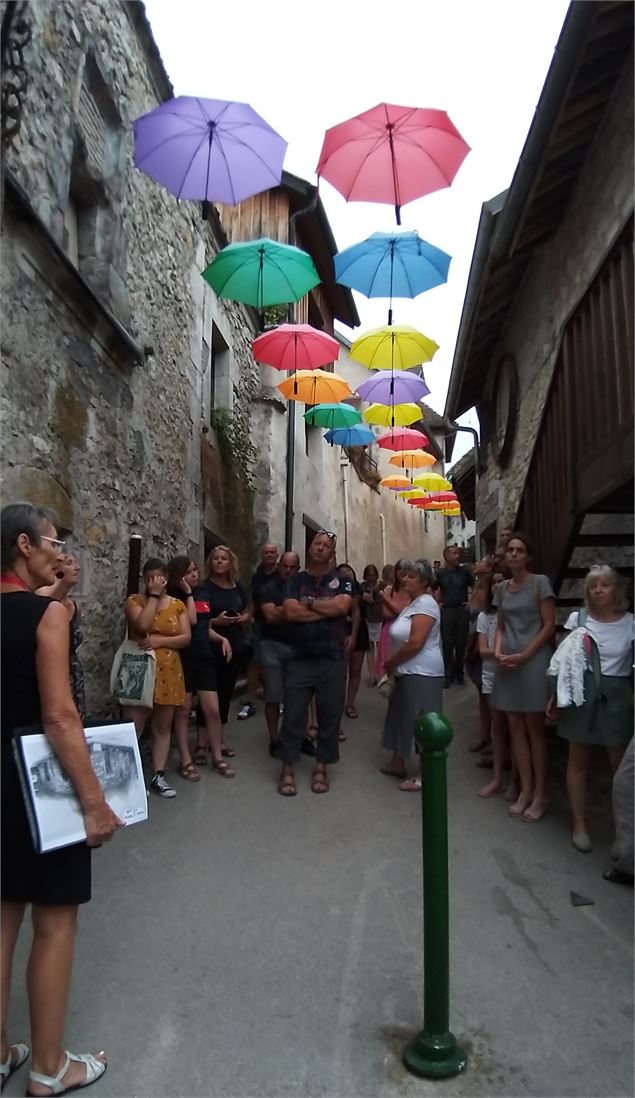 Visite rue du Fort - Maison de Chanaz